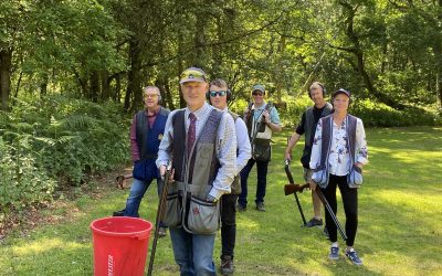 Competitive Clay Shooting for HPM and Guests at West Midlands Shooting Ground