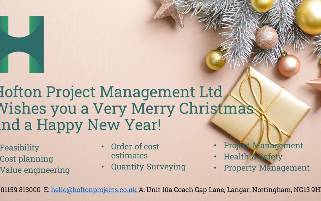 Merry Christmas from Hofton Project Management Ltd